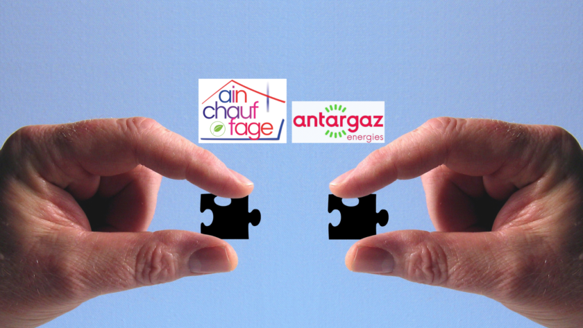 Partenariat main puzzle Ain Chauffage et Antargaz